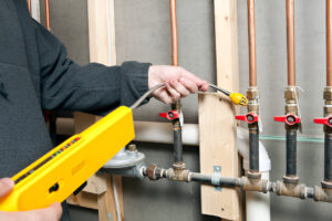 Inspection of gas pipes