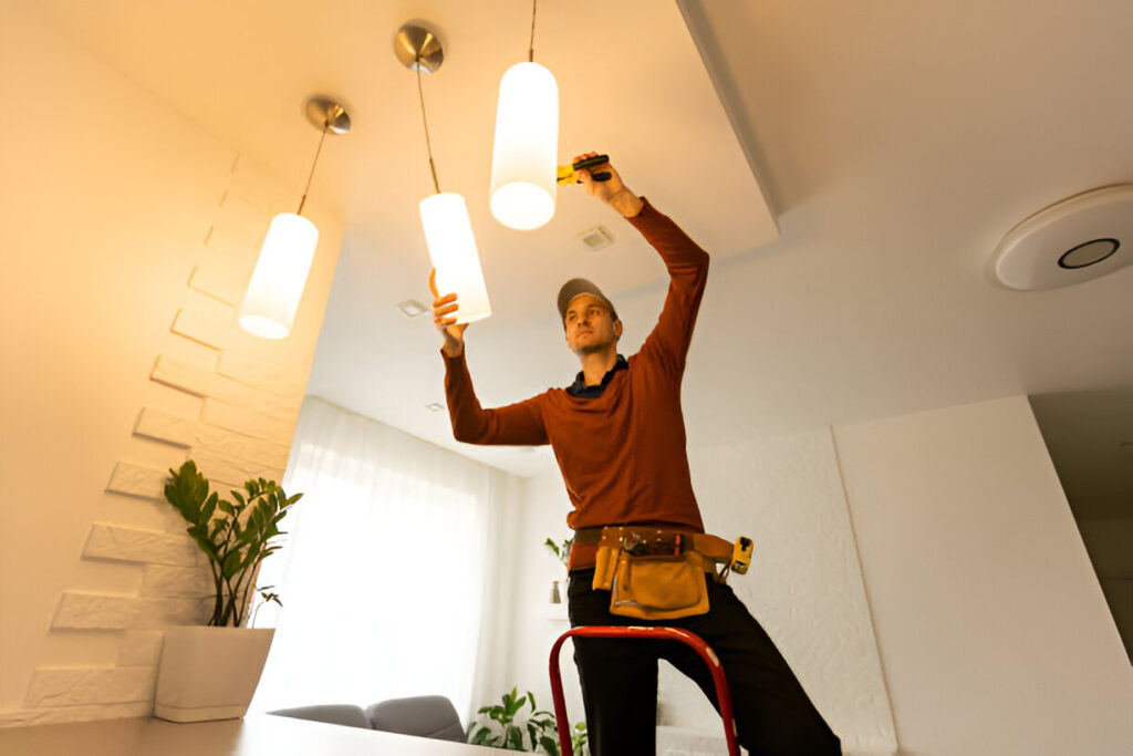 ceiling light installation service